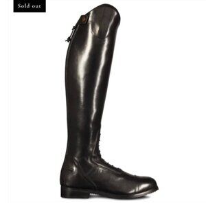 OVATION Men's Equestrian Flex Sport Tall Riding Boots Size 12 Slim in Black